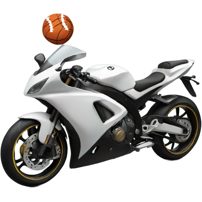 sports bike  emoji