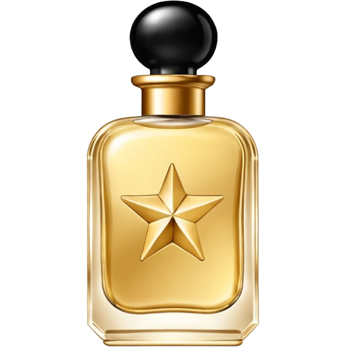 bottle of perfume gold exquisite large takes all the space

 emoji