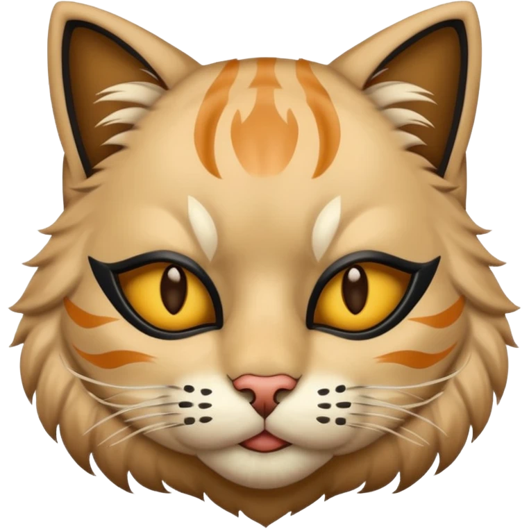 Cat wearing a mask  emoji