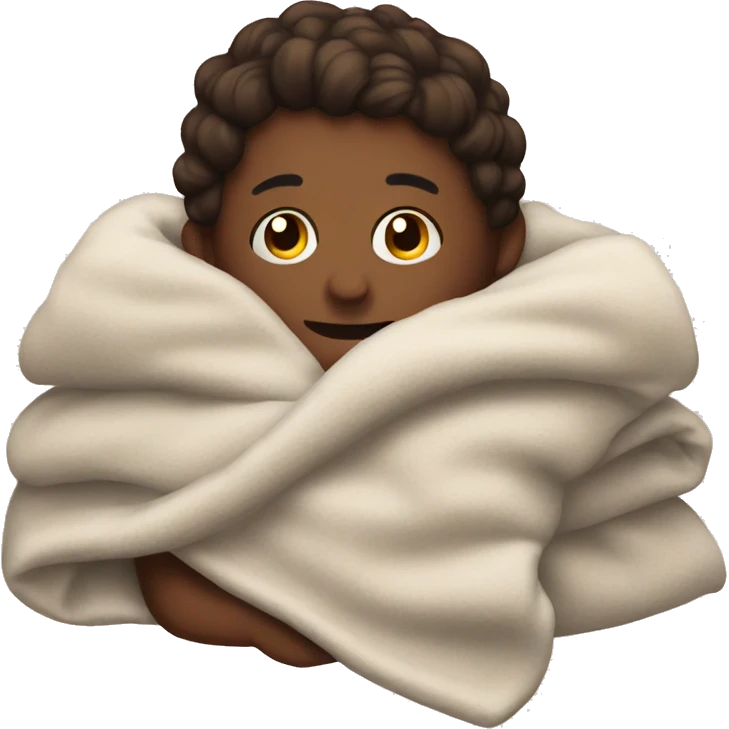 cozy blanket emoji