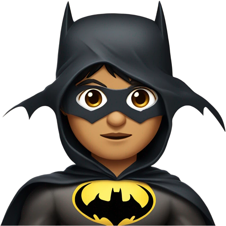 Shah rukh khan in batman costume  emoji
