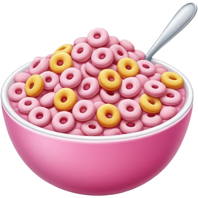 Pink Cereal emoji