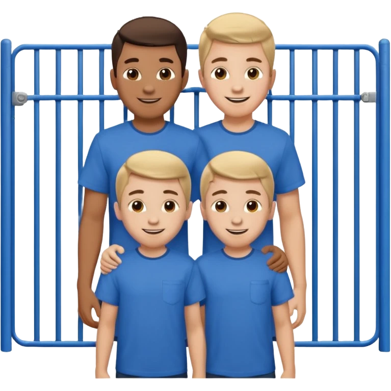 Enfants garçons portail  emoji