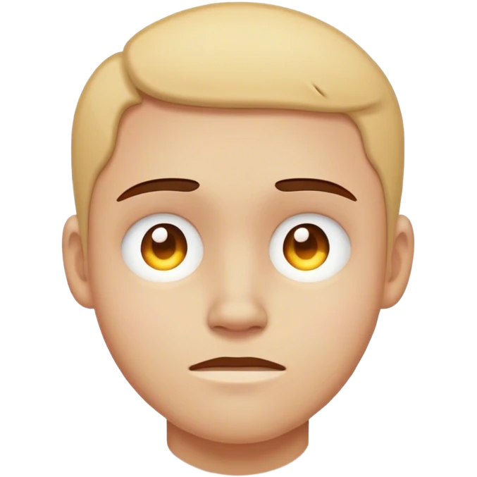 Sourire triste  emoji