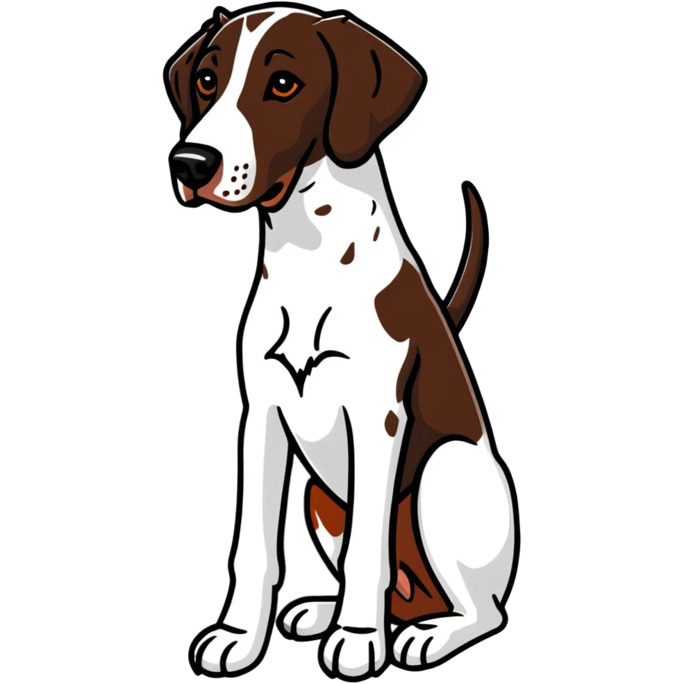 German shorthair pointer  emoji