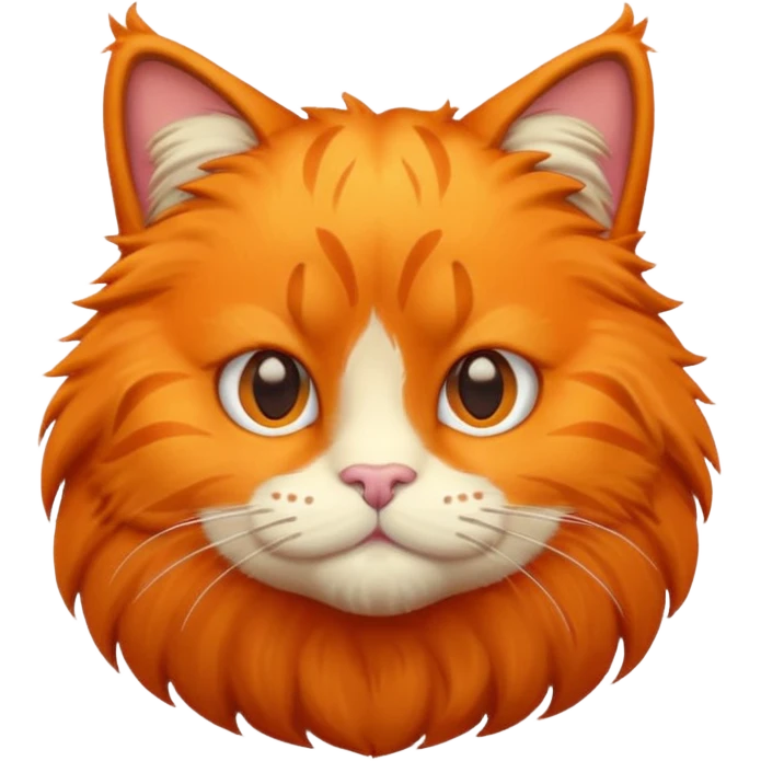 Big orange saviour cat emoji emoji