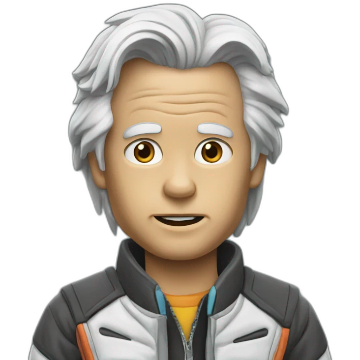 Back to the future emoji