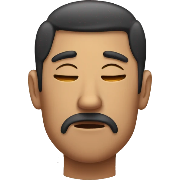 sleepy face emoji