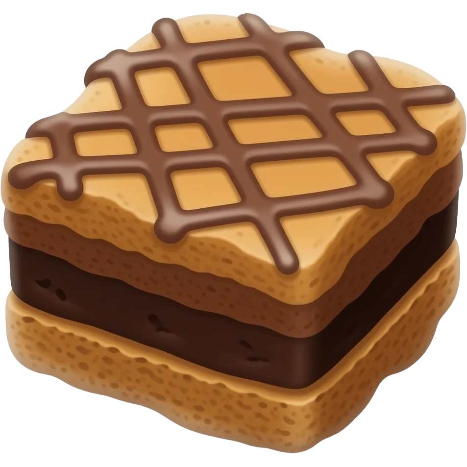 Brownie emoji