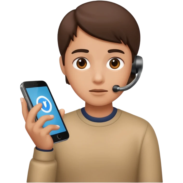 scrolling addiction phone emoji