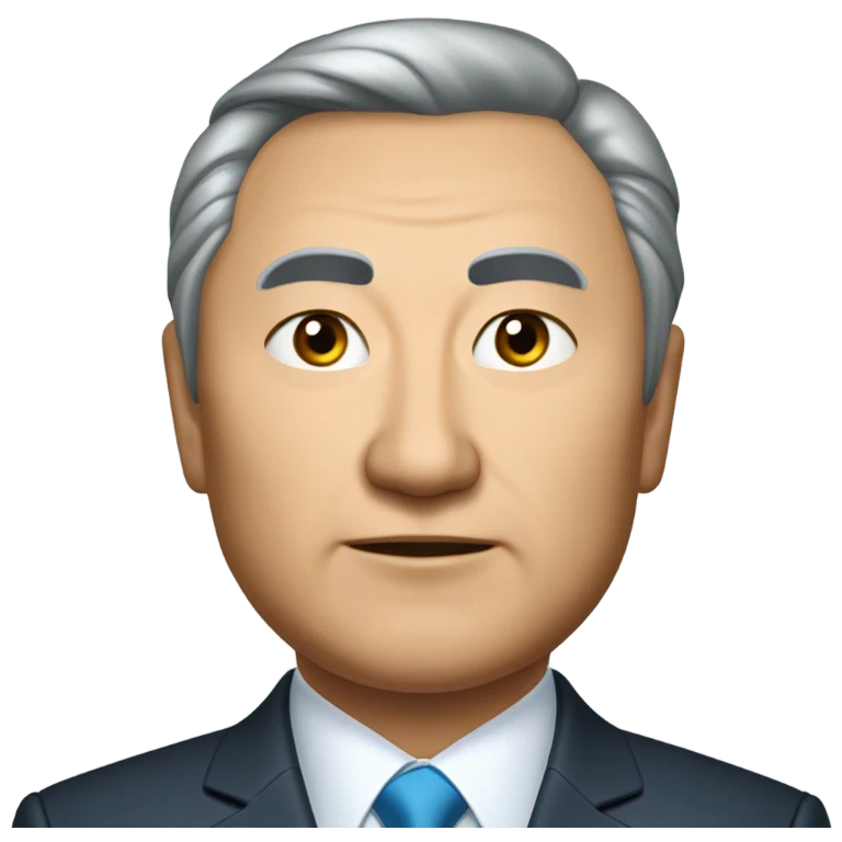 Nūrsūltan Nazarbaev President of Kazakhstan emoji