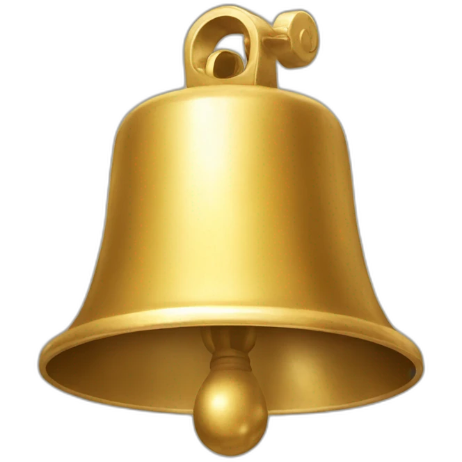 bell golden emoji