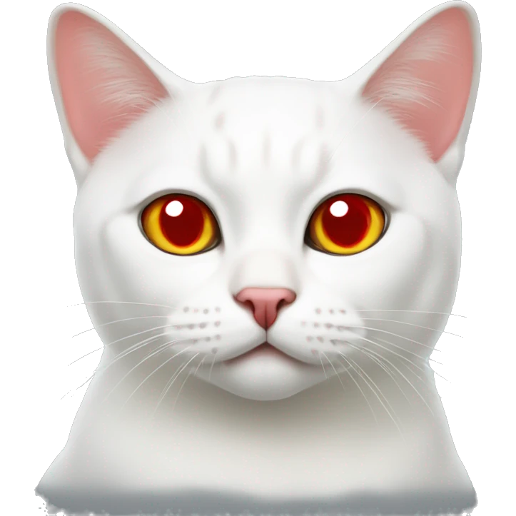 white british cat with red spots emoji