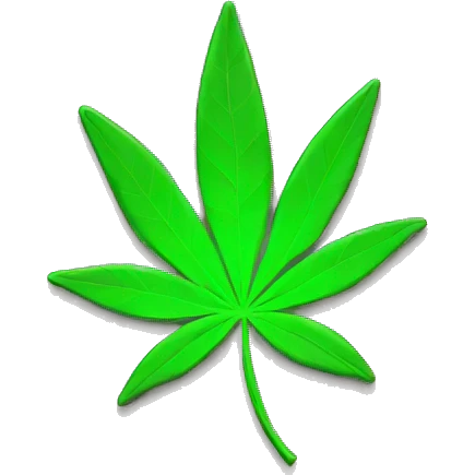 420 hemp leaves Rave party dancing neon smoking emoji