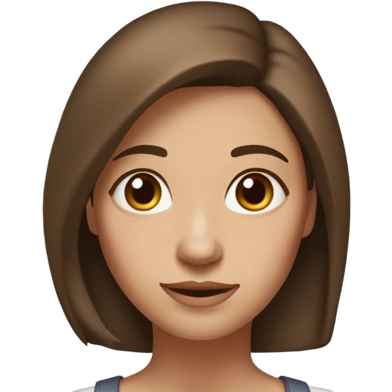 realistic portrait of a woman emoji