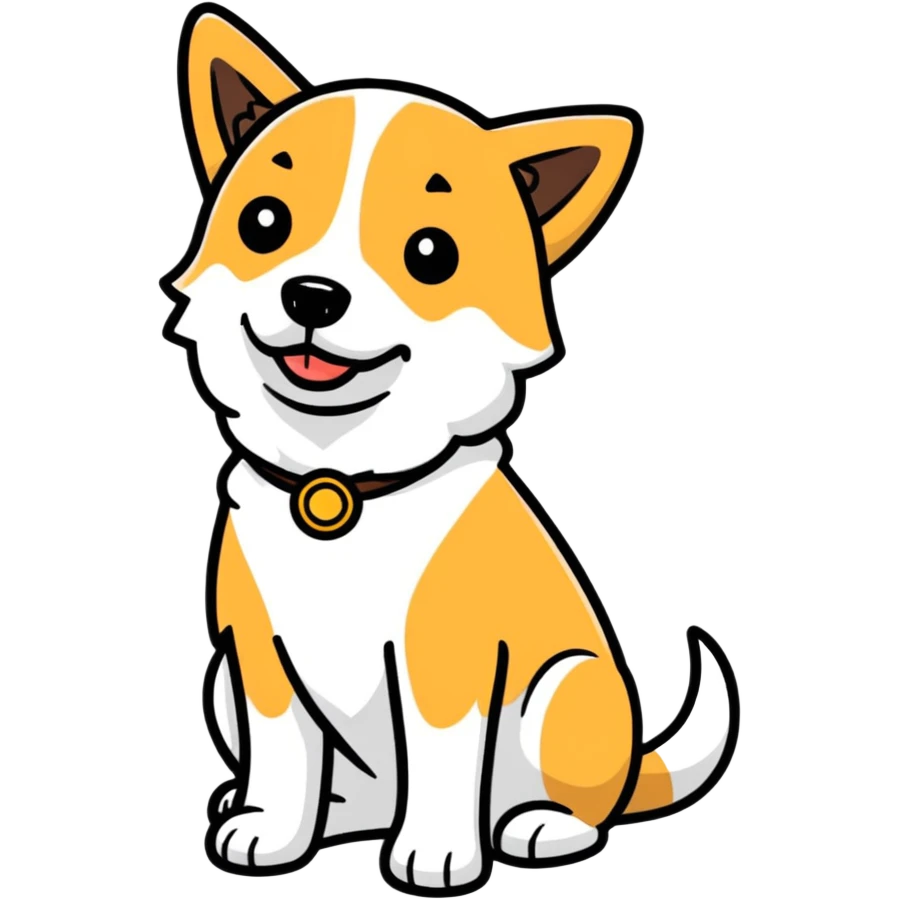 Dog rainbow  emoji