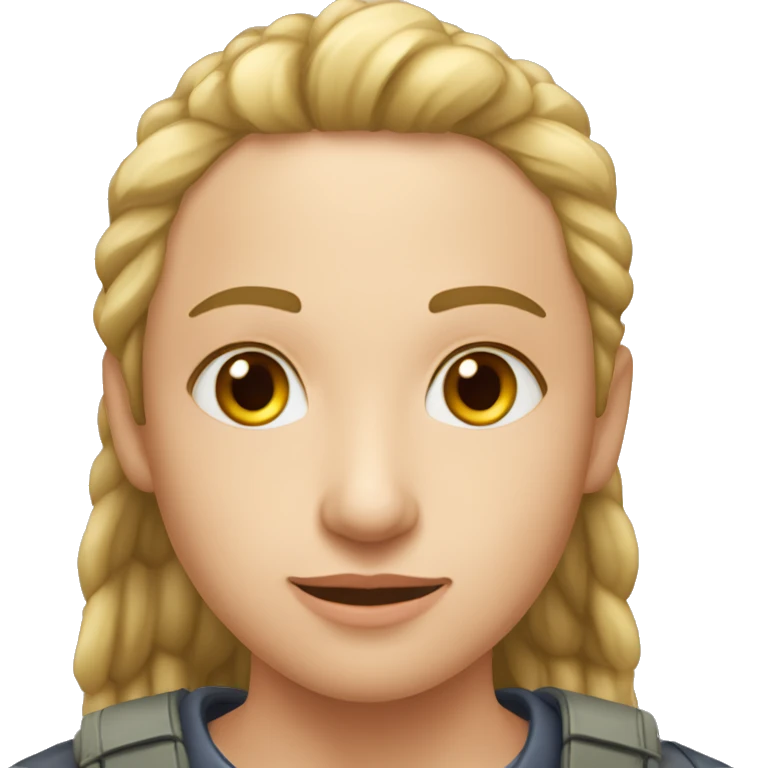 Девочка в очках и с карэ, собака emoji