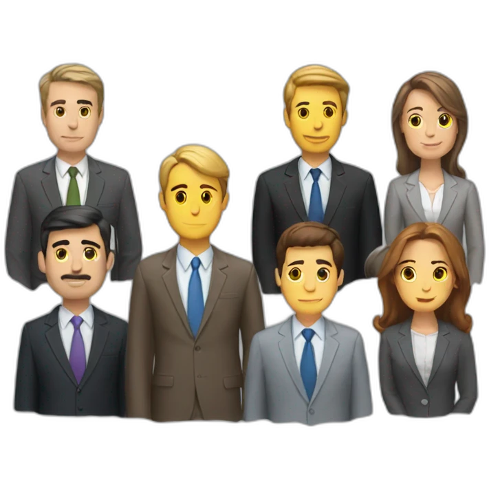 a office man with others emoji