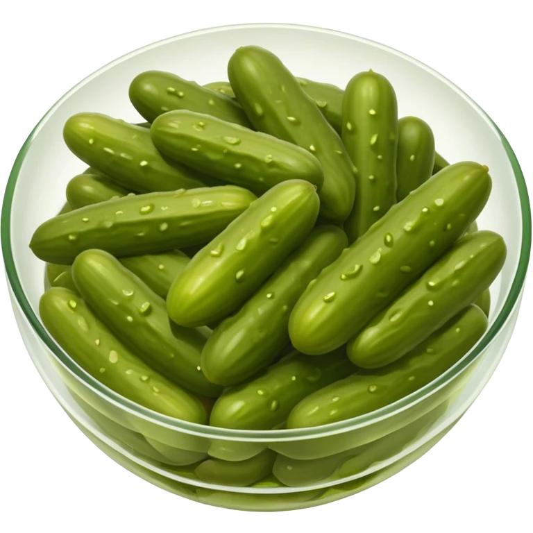 Pickles in a bowl emoji