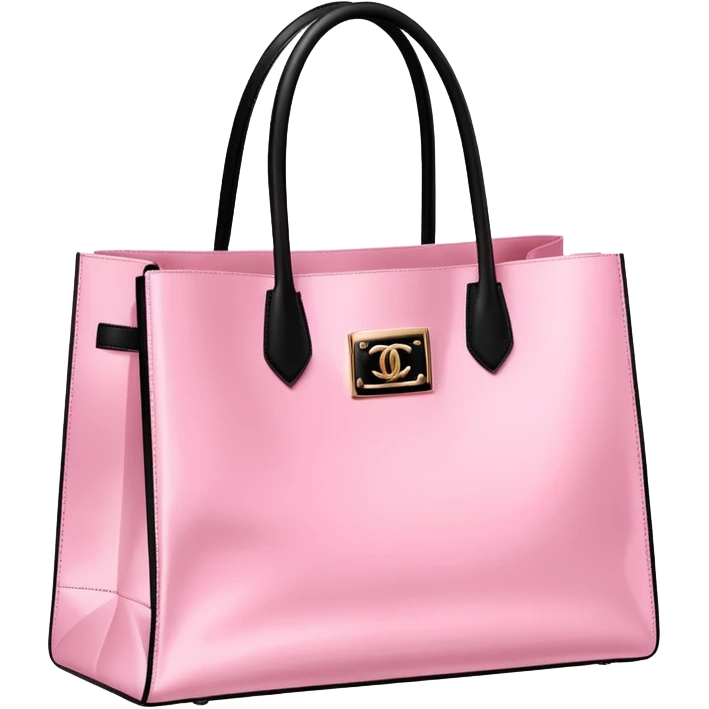 Victoria secret shopping bag, Sephora shopping bag, Chanel shopping bag emoji