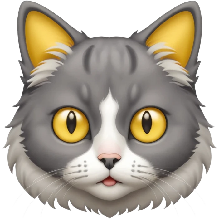 Confused cat emoji