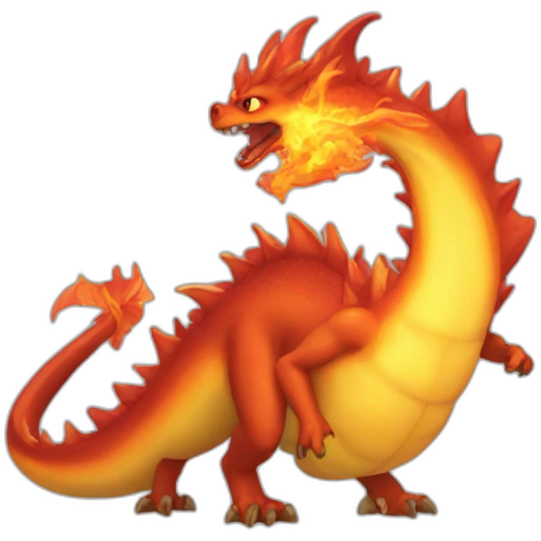 Dracaufeu emoji