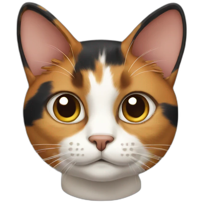 calico cat emoji