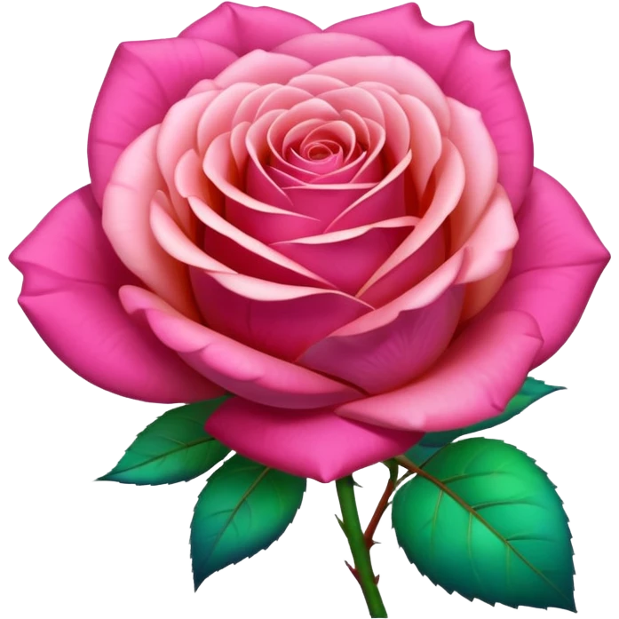 Multichrome Colorshifting REALISTIC rose emoji