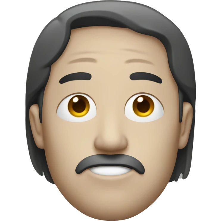 Blank judgey face  emoji