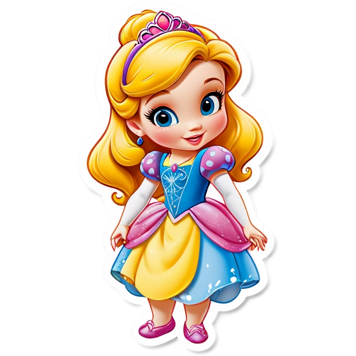 Baby disney princess emoji