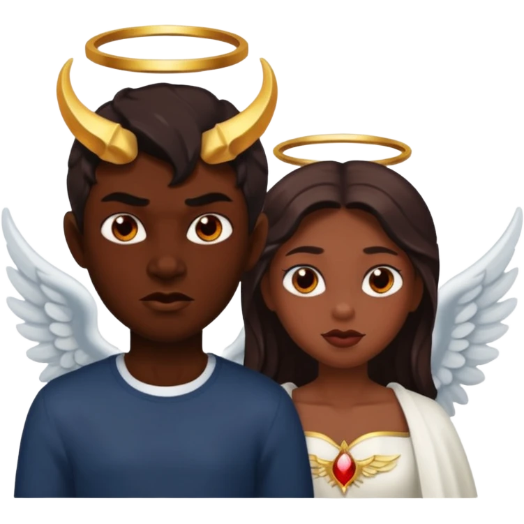 😈+😇 versione emoji emoji