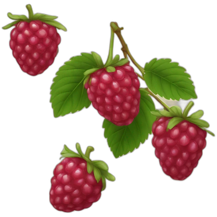 Framboises emoji
