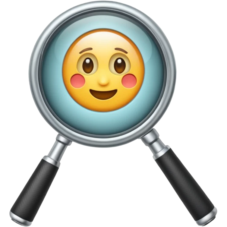 Magnifier emoji