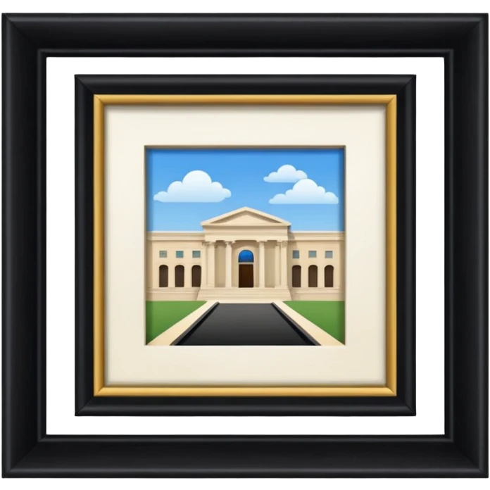 Art museum  emoji