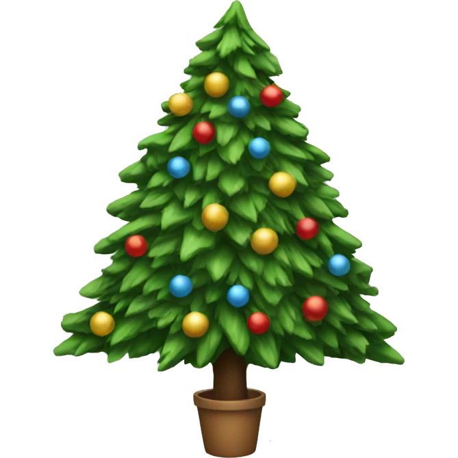 Christmas tree  emoji