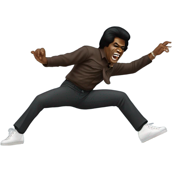 James Brown breakdancing emoji