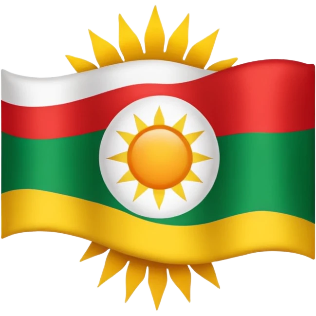 Kurdistan flag emoji