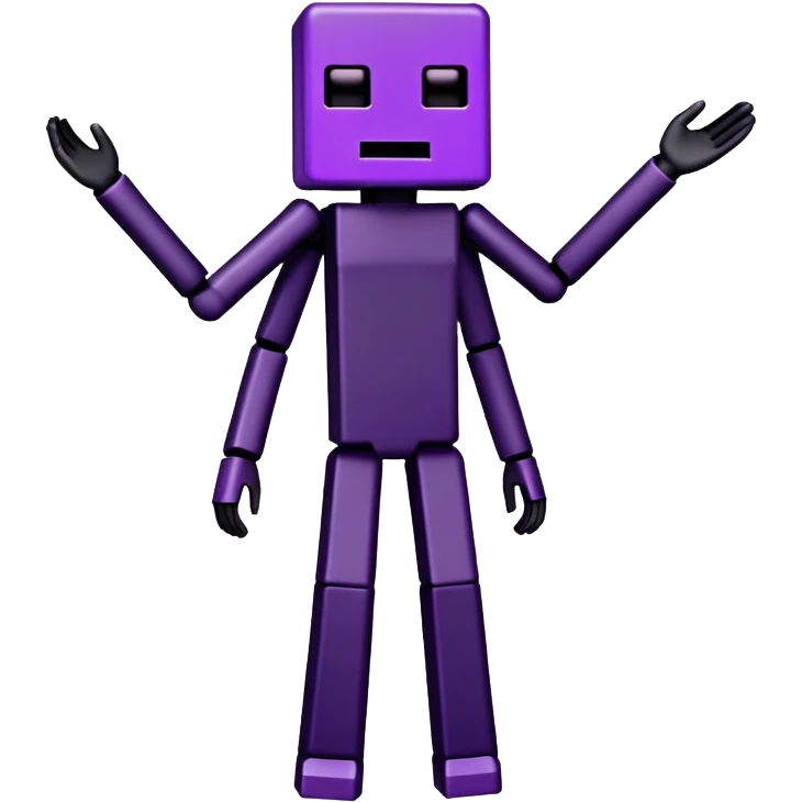 Minecraft Enderman emoji