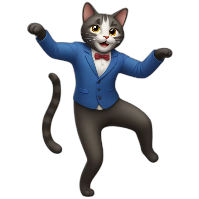 cat dancing emoji