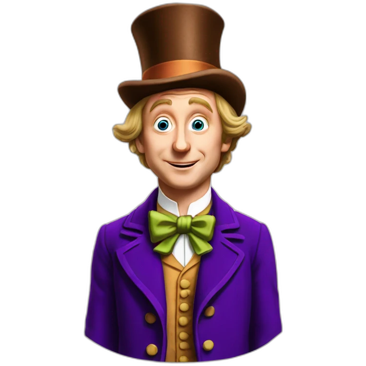 willy wonka meme emoji