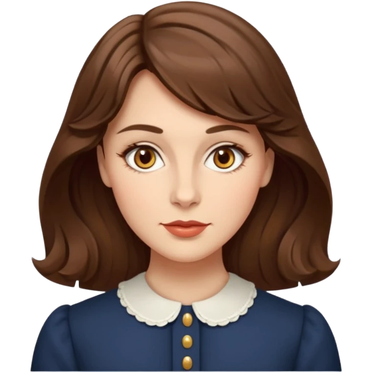 Dalgalı saçlı, hafif perçemli; kehribar gözlü, küçük kalkık burunlu ve dolgun dudaklı. Oval yüzlü, çıkık elmacık kemikli. Omuzları geniş, beli ince, kalçası dolgun. Old money tarzında, dikkat çekici bir kadın. emoji