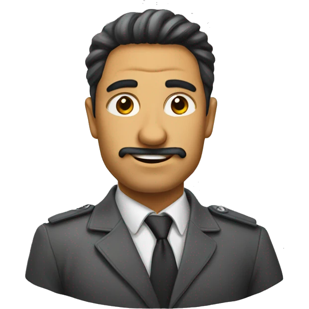 Dito medio spaventato emoji