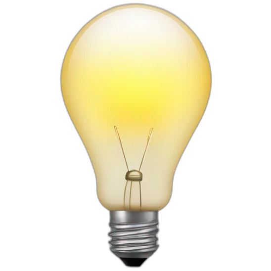 bulb emoji