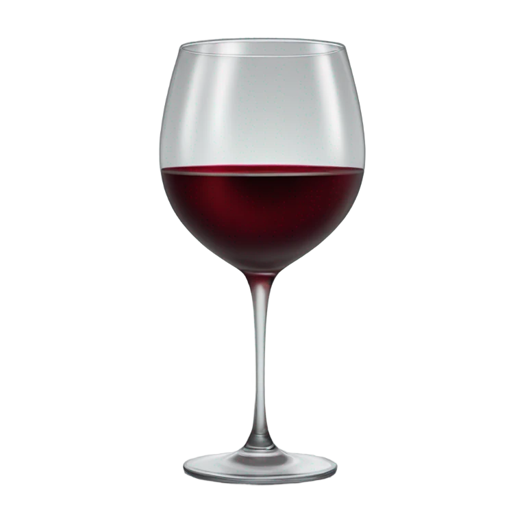 Wine glass emoji