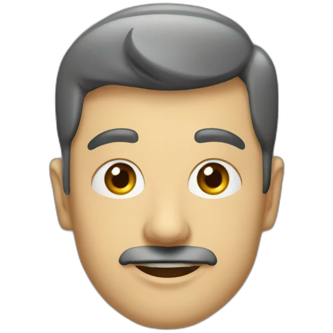 gözlüklü mavi şirin emoji