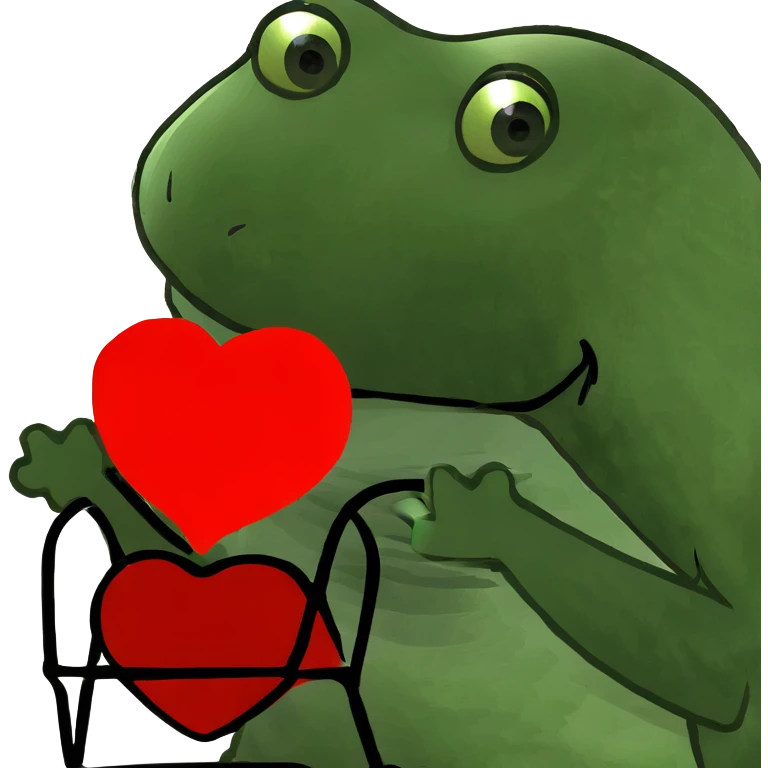 Heart trolley  emoji