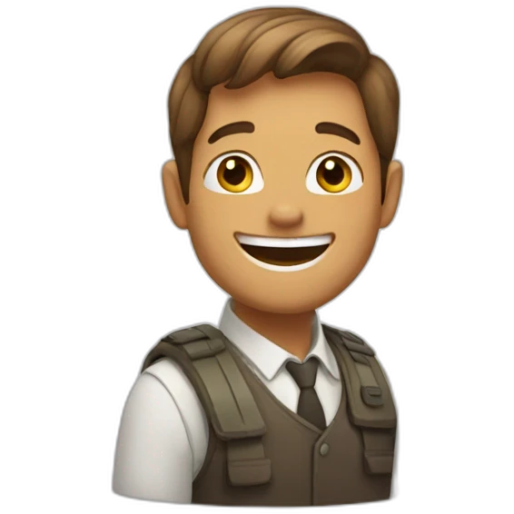 Happy hart emoji