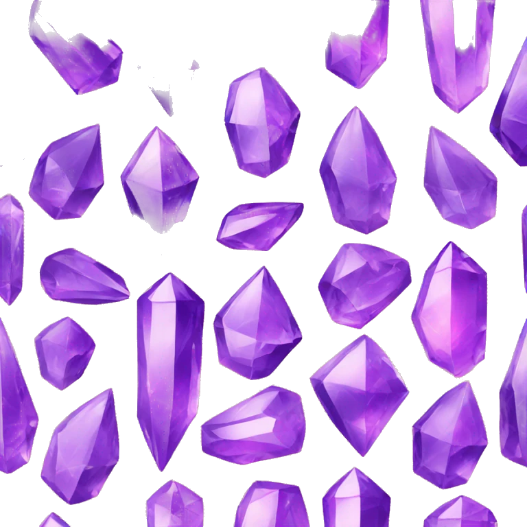 purpul crystal point emoji