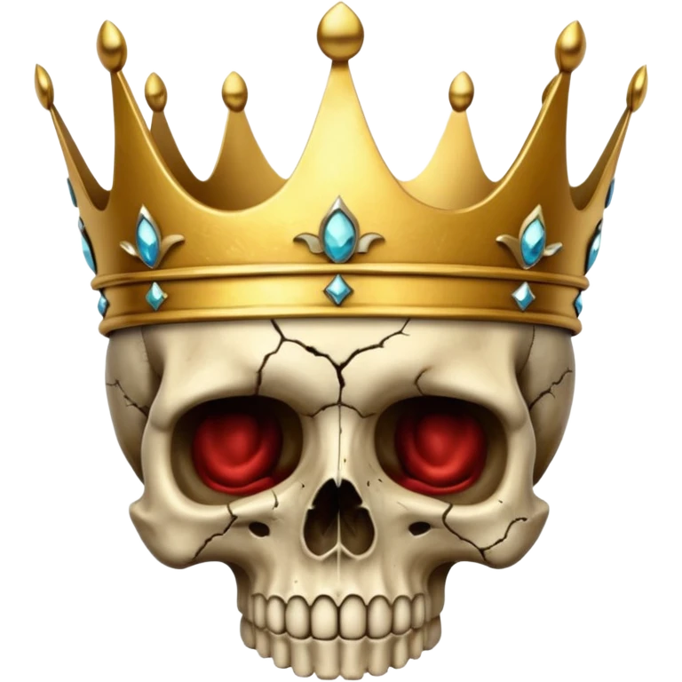 ترکیب 💀+👑 emoji