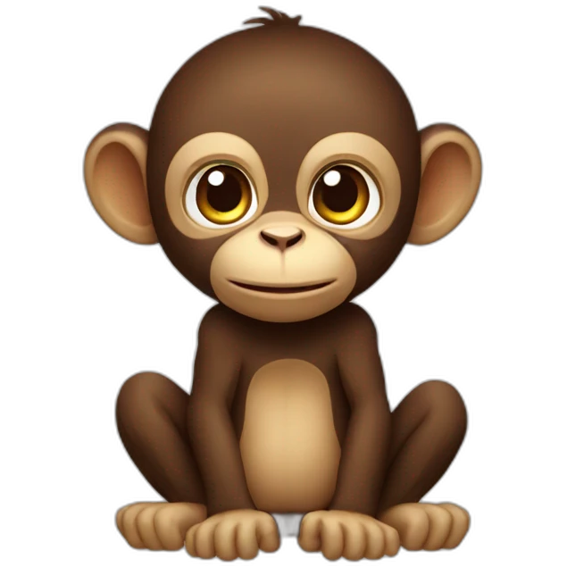 Lucky monkey emoji